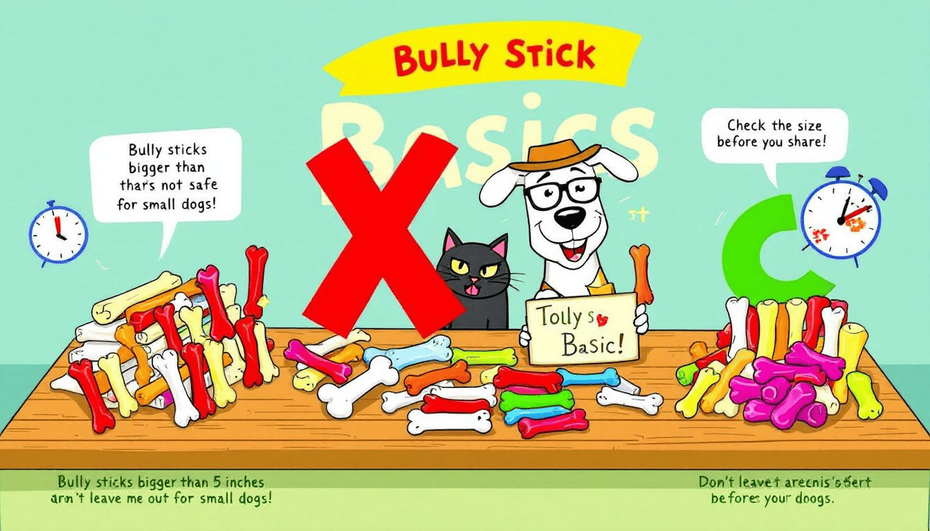 An assortment of bully sticks of different sizes and shapes.